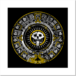 Mictlantecuhtli Sigil Posters and Art